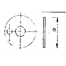 Front Gearwheel Cover Plate